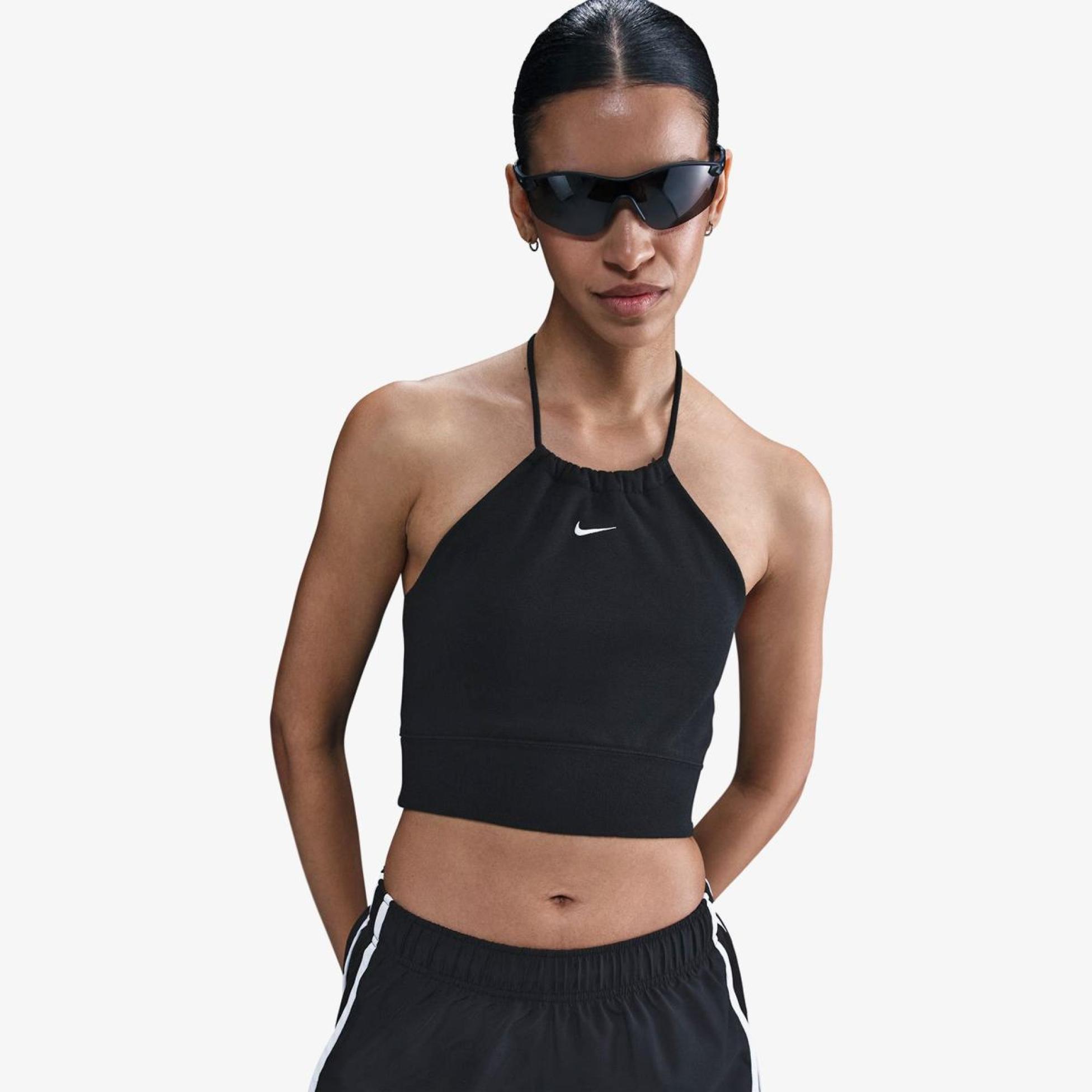 Outlet Жіноча майка NIKE W NSW NK CHLL FT CRP HLTR TOP HJ1211-010