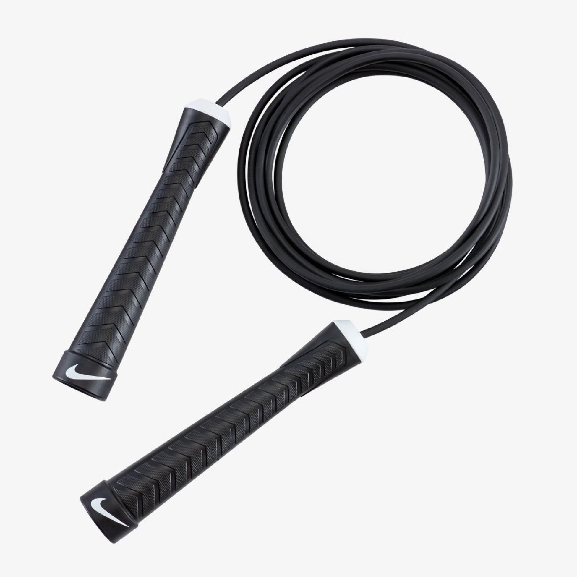 Outlet Скакалка NIKE FUNDAMENTAL SPEED ROPE BLACK/WHITE/WHITE NS N.100.0487.027.NS