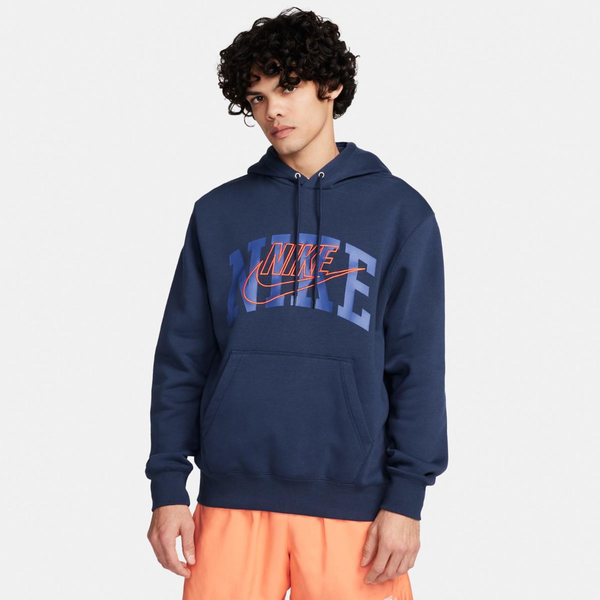 Outlet Чоловіча толстовка NIKE M CLUB BB PO HDY ARCH GX FV4447-410