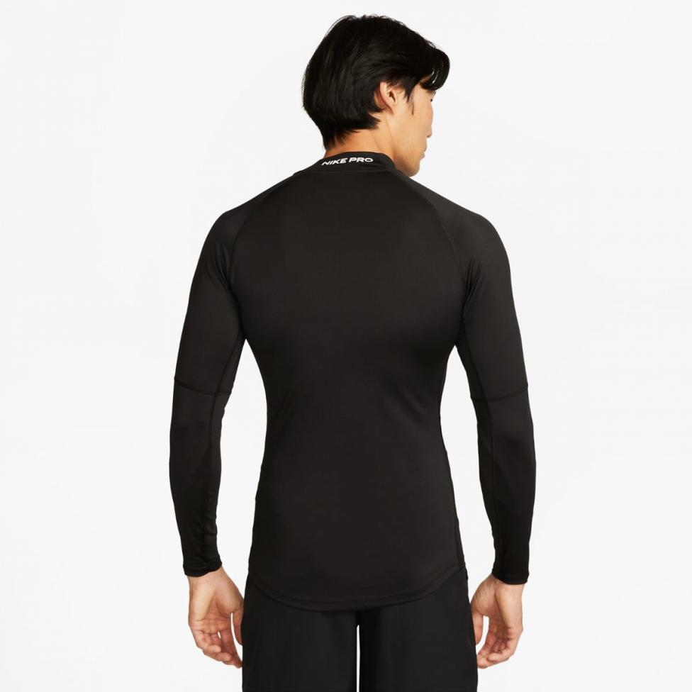 Outlet Чоловічий лонгслів NIKE M NP Dri-FIT TIGHT LS MOCK FB7908-010