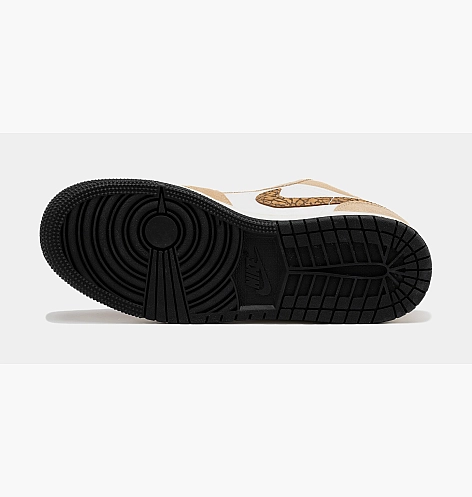 Outlet Кросівки Air Jordan 1 Low Se Brown Elephant Gs White/Brown DZ5368-201_image_7
