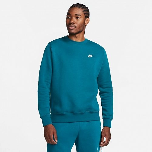 Outlet Світшот Nike Sportswear Club Fleece Crew Blue BV2662-381
