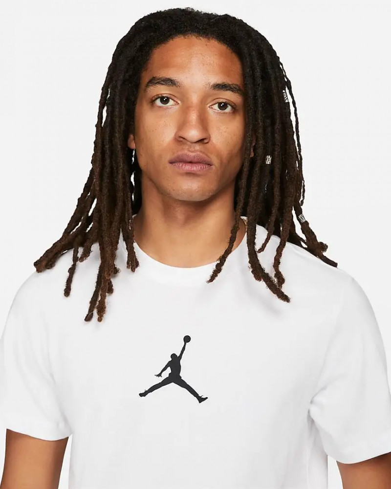 Outlet Чоловічі футболки Jordan M J Jumpman Df Ss Crew CW5190-102_image_4