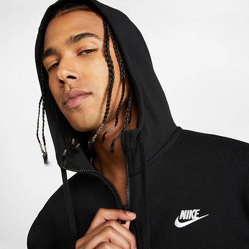 Outlet Толстовка Nike M Nsw Club Hoodie Fz Bb BV2645-010_image_4